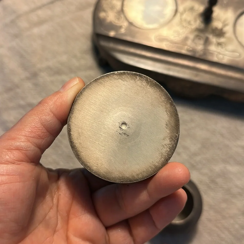 Vintage Brass Inkwell from India 🇮🇳